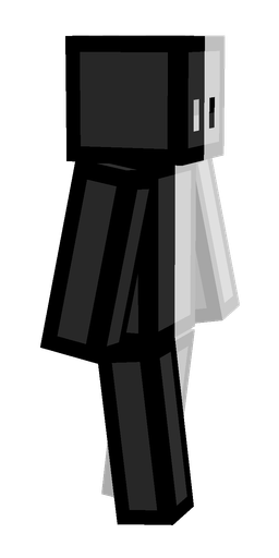 Black skin: body, right side render