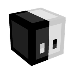 Black skin: head render