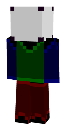 Black skin: body, front render