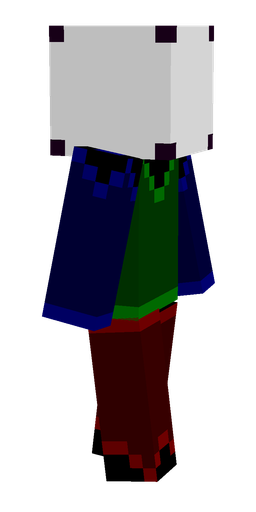 Black skin: body, right side render
