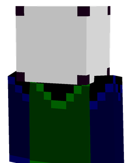 Black skin: bust render