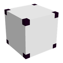 Black skin: head render