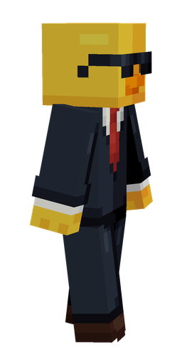 Black skin: body, right side render