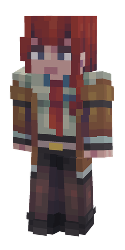 Black skin: body, front render