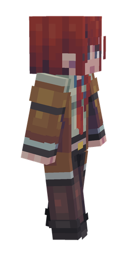 Black skin: body, right side render