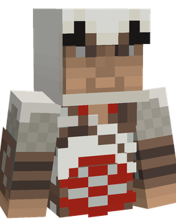 Brown skin: bust render