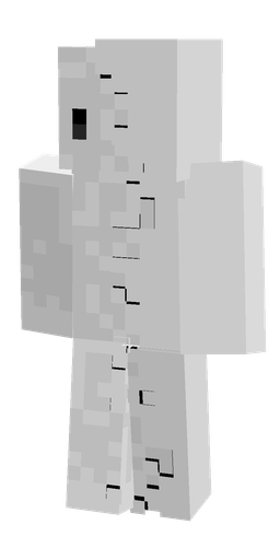 Black skin: body, front render