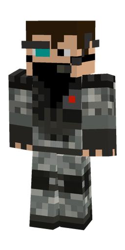 Black skin: body, front render
