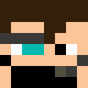 Black skin: face render