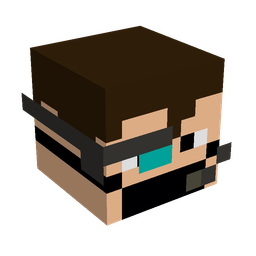 Black skin: head render