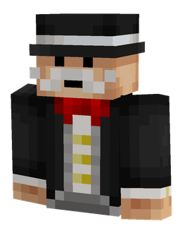 Black skin: bust render