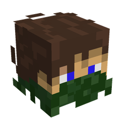 Brown skin: head render
