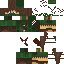 Brown skin: raw texture render
