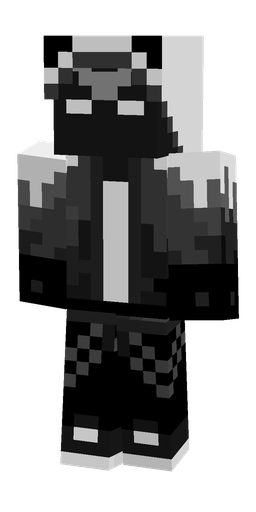 Black skin: body, front render