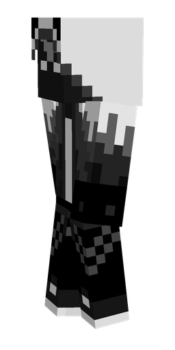 Black skin: body, left side render
