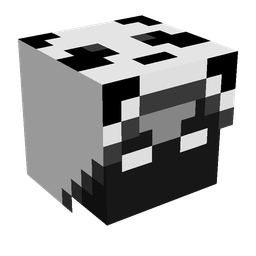 Black skin: head render