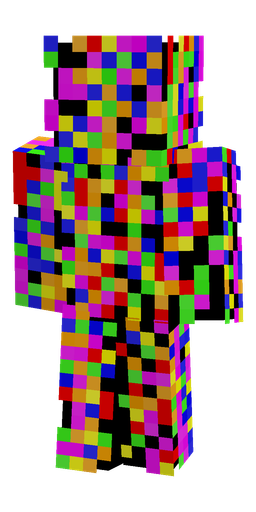 Black skin: body, front render