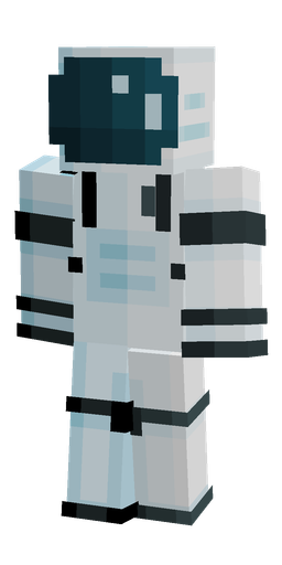 Blue skin: body, front render