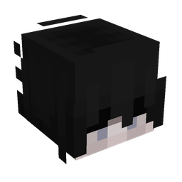 Black skin: head render