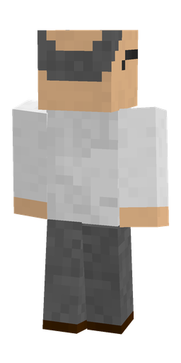 Classic skin: body, back render