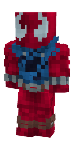 Blue skin: body, front render