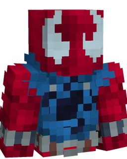 Blue skin: bust render