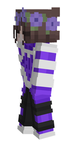 Black skin: body, left side render