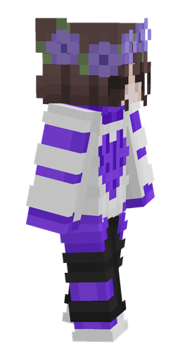 Black skin: body, right side render