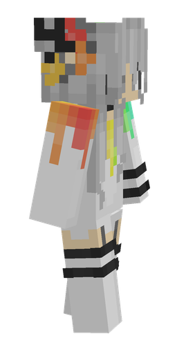 Gray skin: body, right side render