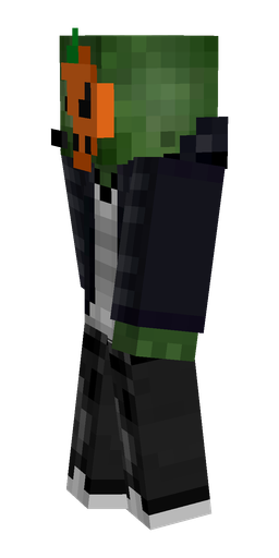 Black skin: body, left side render