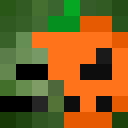 Black skin: face render