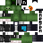 Black skin: raw texture render
