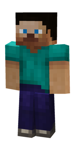Black skin: body, front render