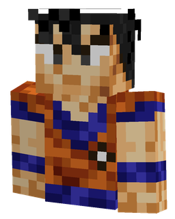 Blue skin: bust render