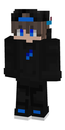 Black skin: body, front render