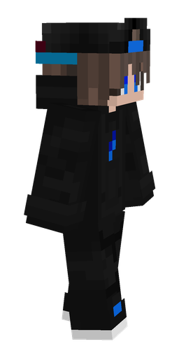 Black skin: body, right side render