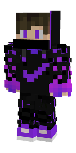Black skin: body, front render