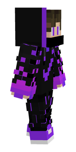Black skin: body, right side render