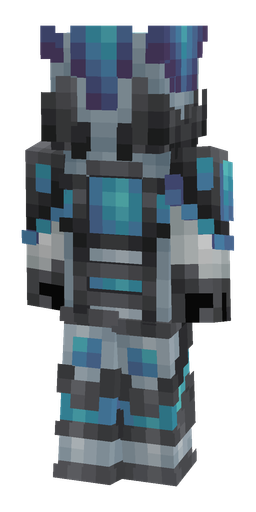 Black skin: body, front render