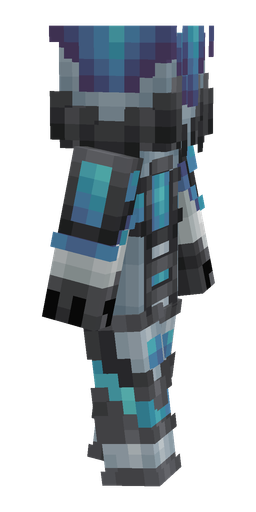 Black skin: body, right side render
