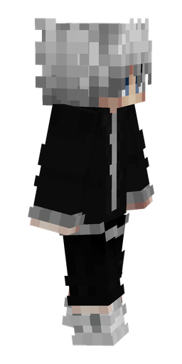 Black skin: body, right side render