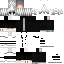 Black skin: raw texture render