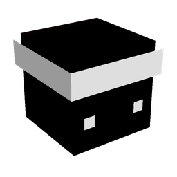 Black skin: head render