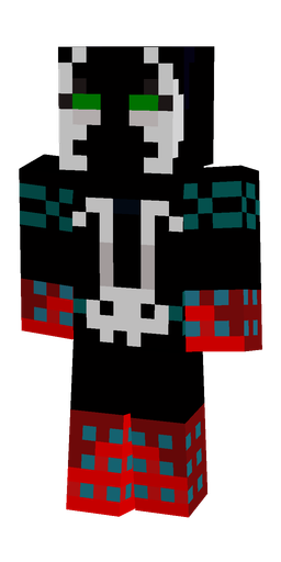 Black skin: body, front render