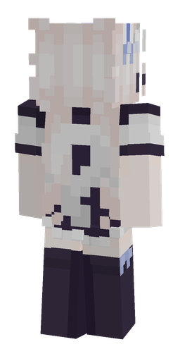 Orange skin: body, back render