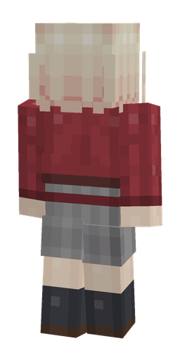 Gray skin: body, back render