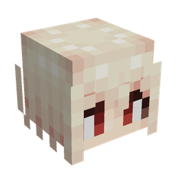 Gray skin: head render