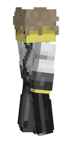 Black skin: body, left side render