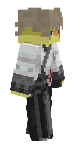 Black skin: body, right side render