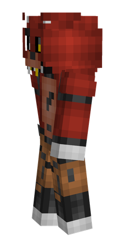 Black skin: body, left side render